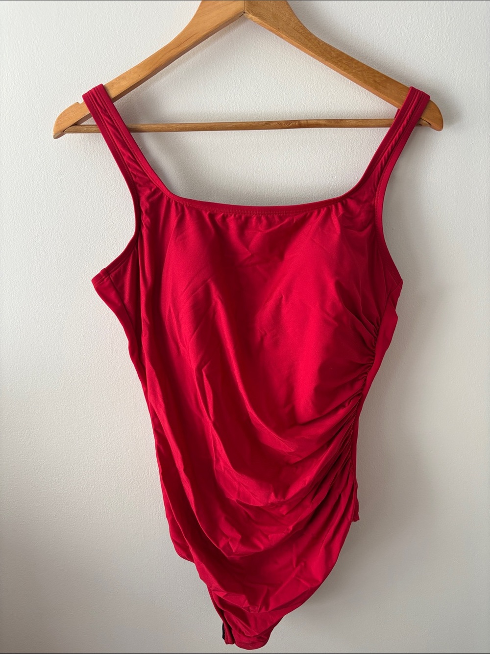 Miraclesuit Red Women's Tank One-Piece Top